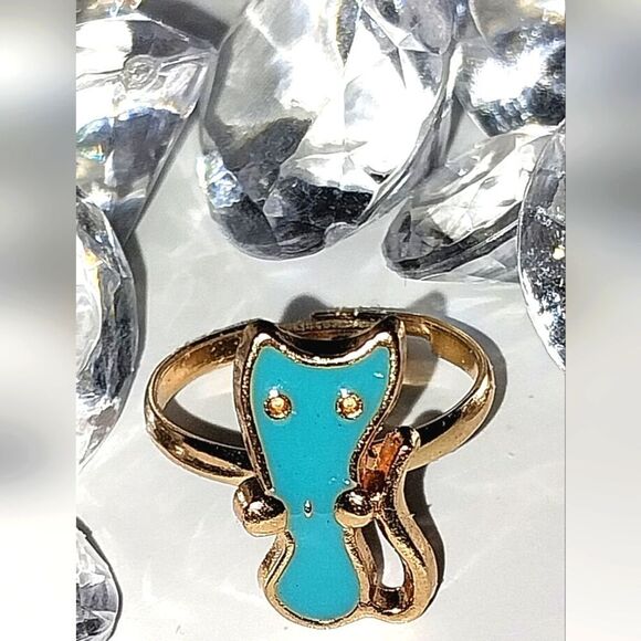 Super cute girls jeweled adjustable ring - Picture 2 of 5